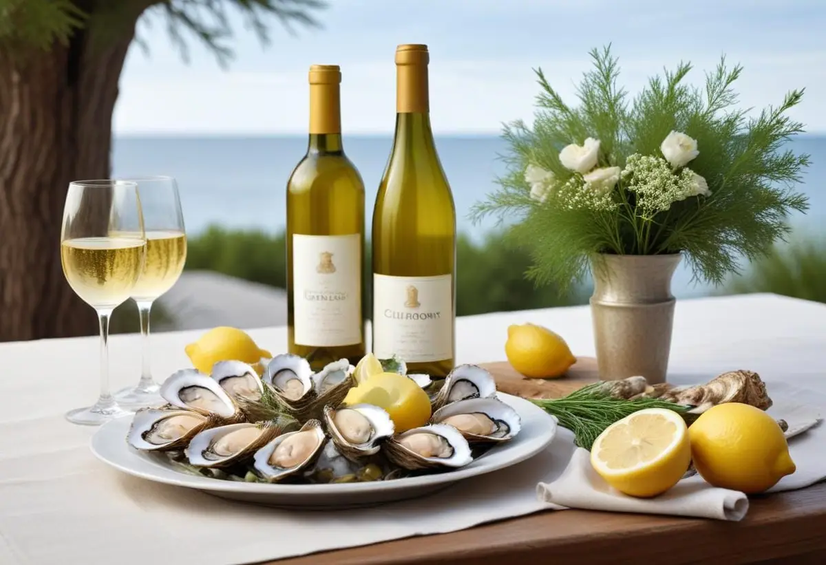 Chardonnay passar till allt gott mat! illustration
