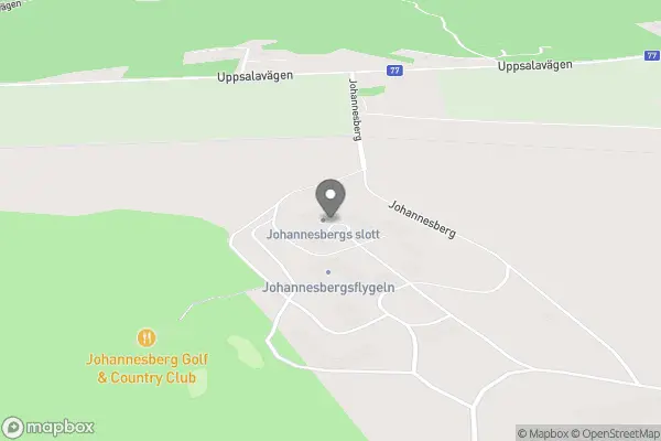 Johannesbergs Slott AB - Rimbo karta