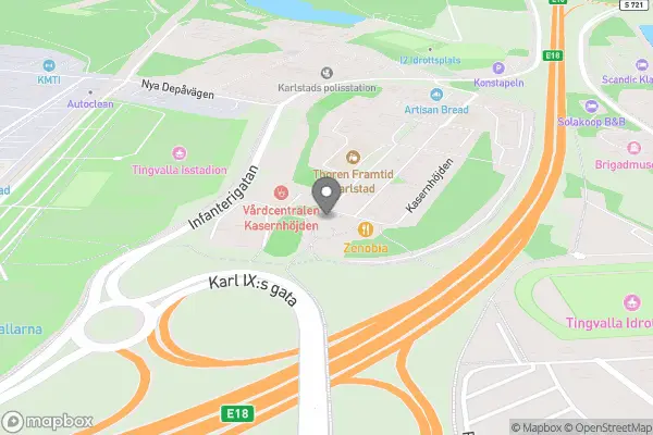 Källaren Fyra Vinare - Karlstad karta