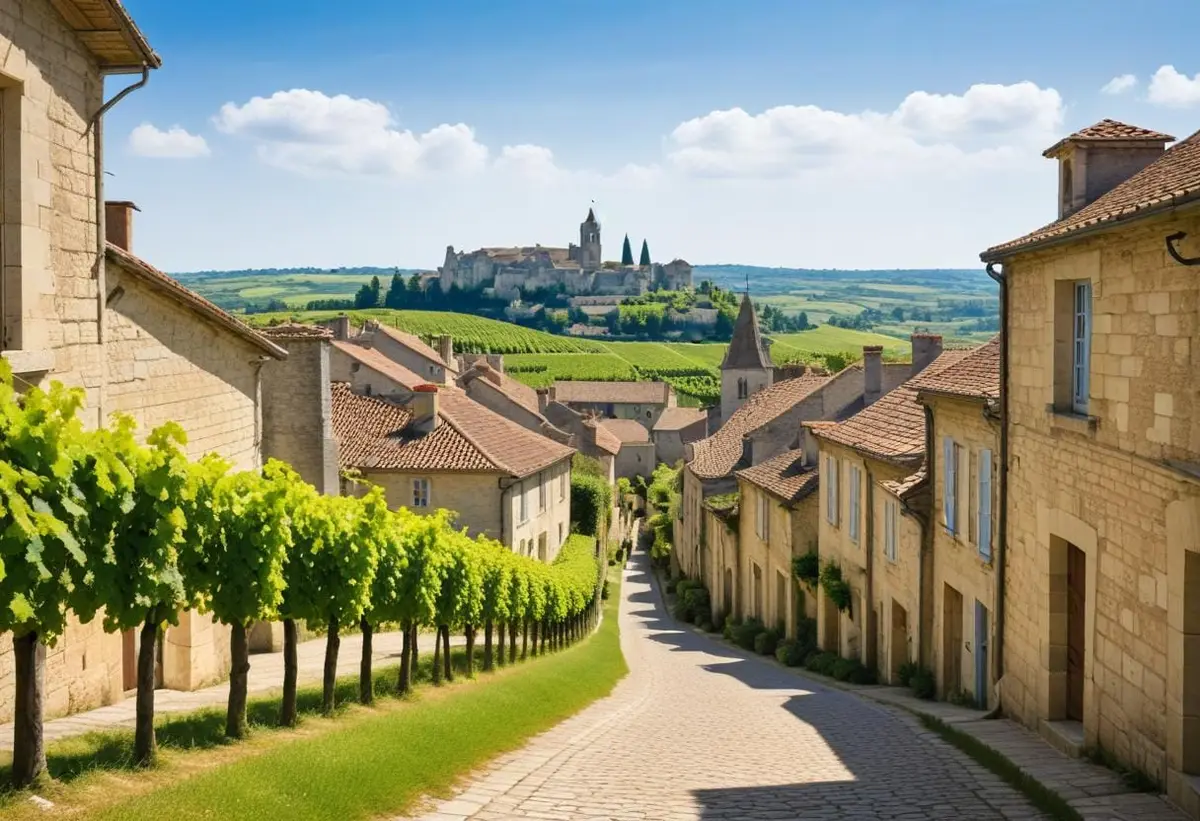 Saint Emilion illustration