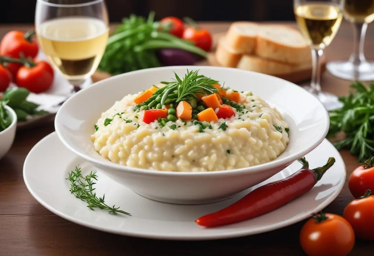 Perfecta viner att njuta med din risotto! illustration