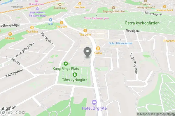 Vinlagring.se - Göteborg karta