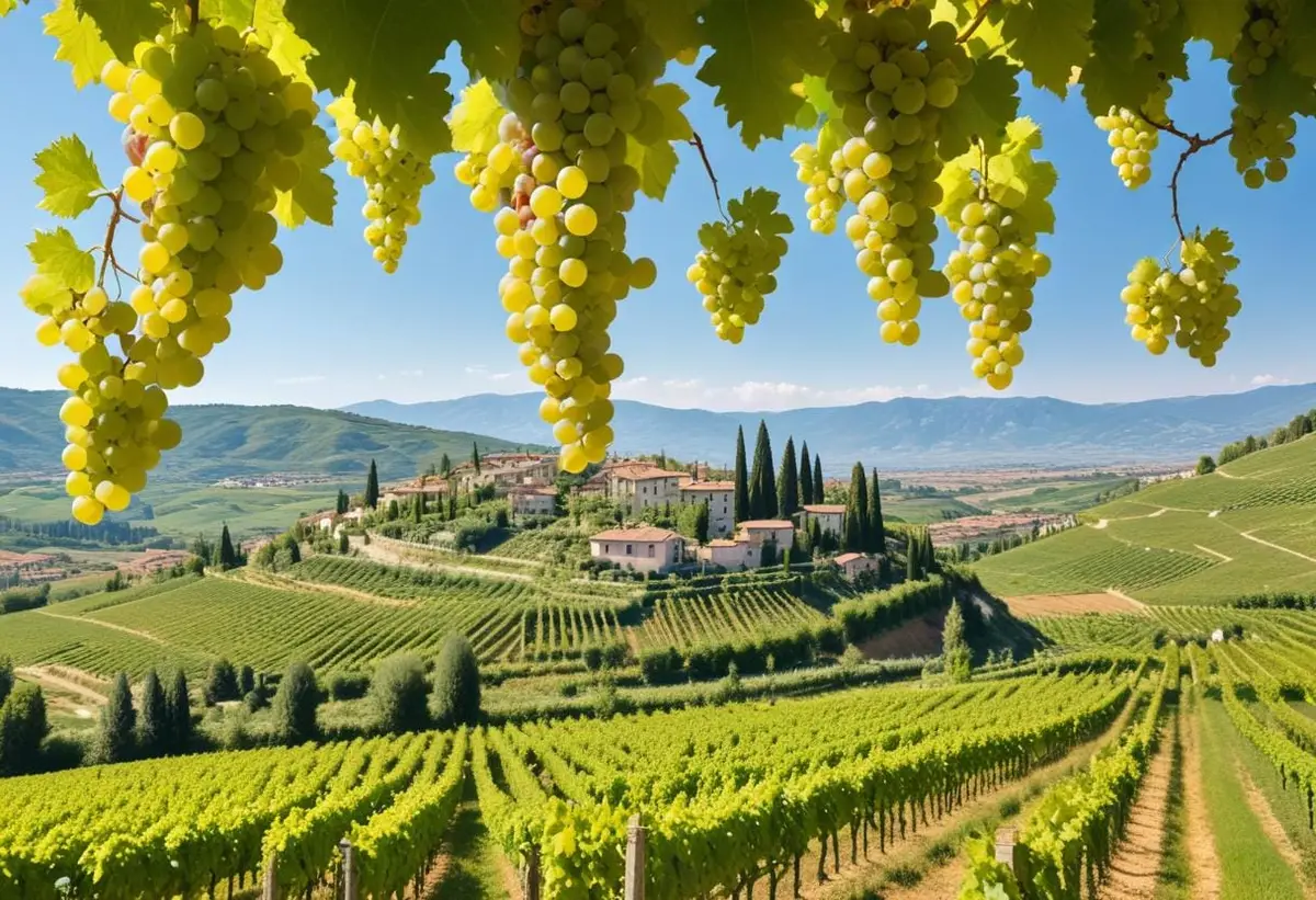 Upptäck Italiens vinresor illustration